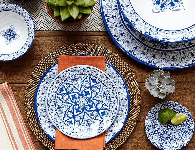 Tuhinga o MELAMINE DINNERWARE