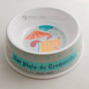 Reasonable price for melamine dog bowl for Marseille Factories