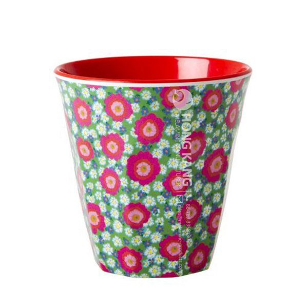 melamine two tone cups