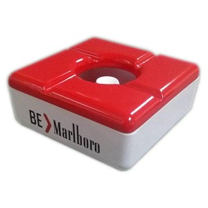 Square melamine Gift ashtray