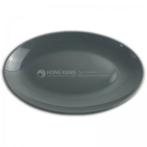 melamine oval plate