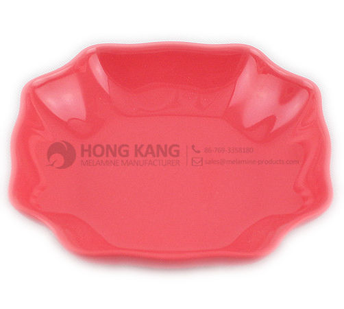 Chinese Professional
 melamine wave rim plate to Miami Factory