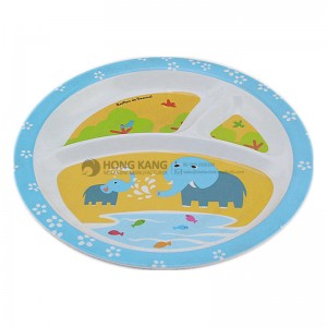 Melamine Children Divided Plate