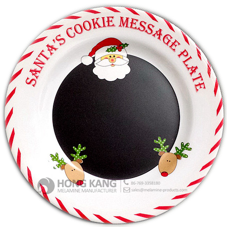 Melamine Christmas Plate