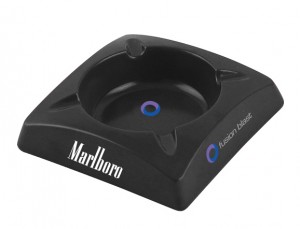 Square Portable Ashtray