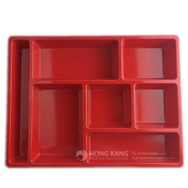 Chinese wholesale
 melamine meal tray to Singapore Manufacturers