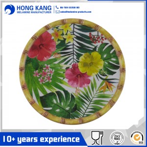 9inch melamine meal plate